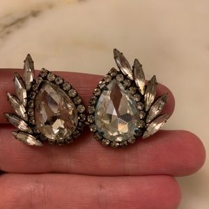 Loren Hope Rhinestone Statement Earrings